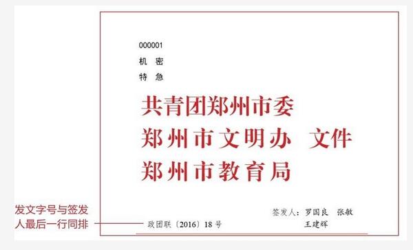 公文版头格式-公文版头要素有哪些