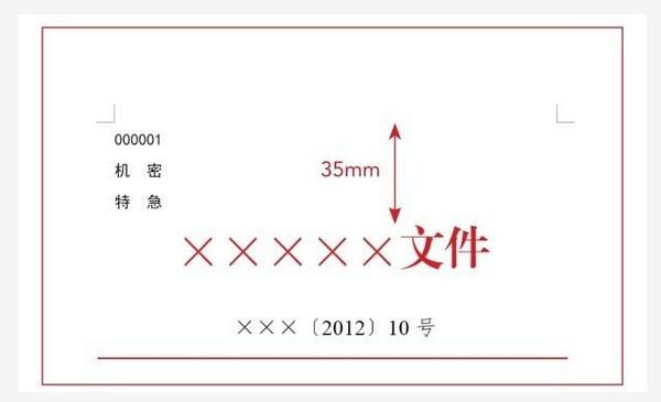 公文版头格式-公文版头要素有哪些