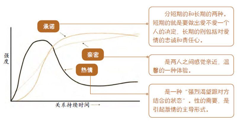 爱情三角理论,构成爱情的3种要素以及爱情的8种形态