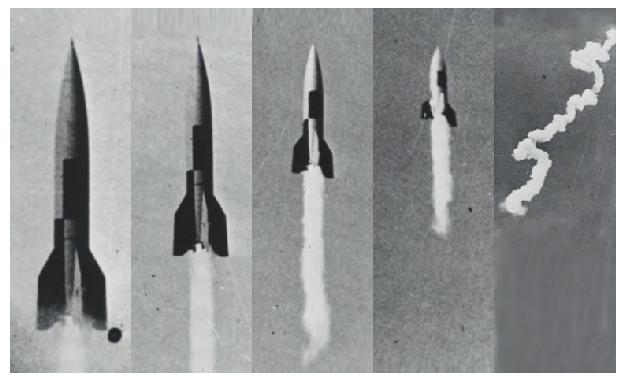 1942年10月3日V-2火箭发射