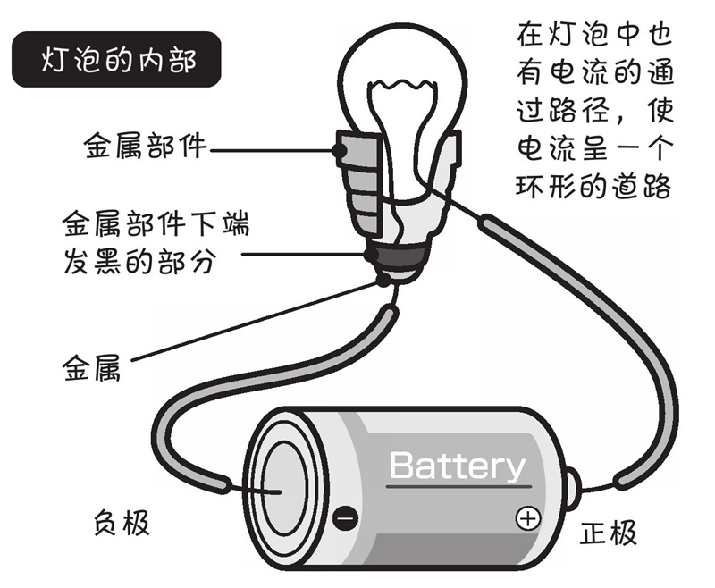 没有插口,灯泡也能被点亮吗?